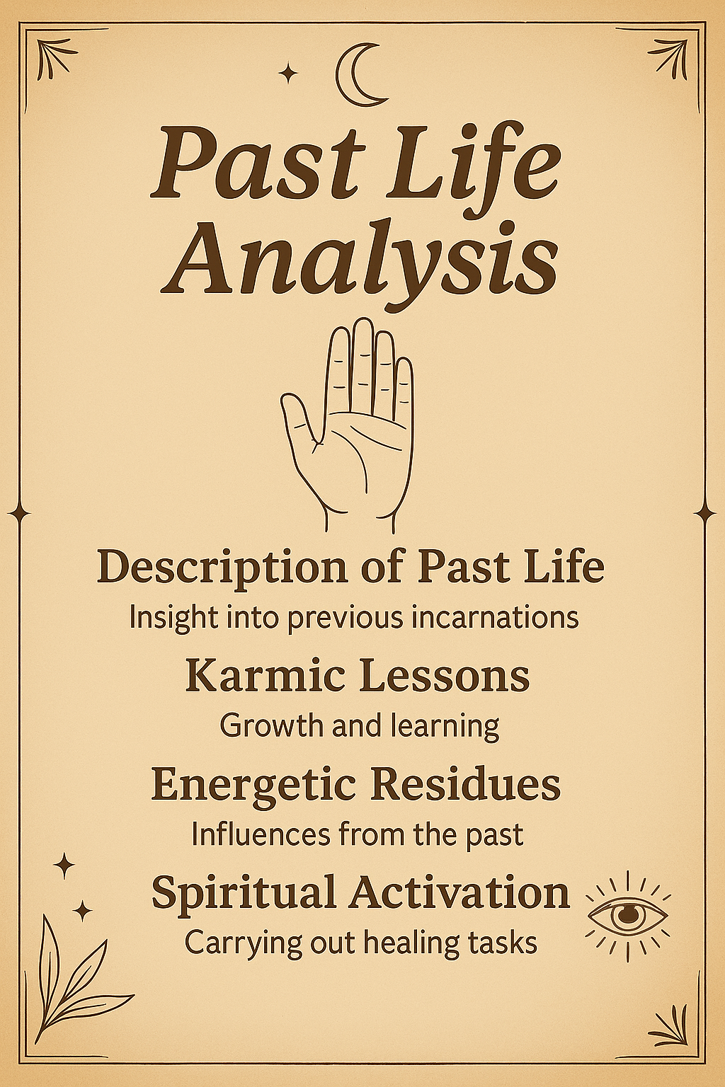 Past Life Analysis
